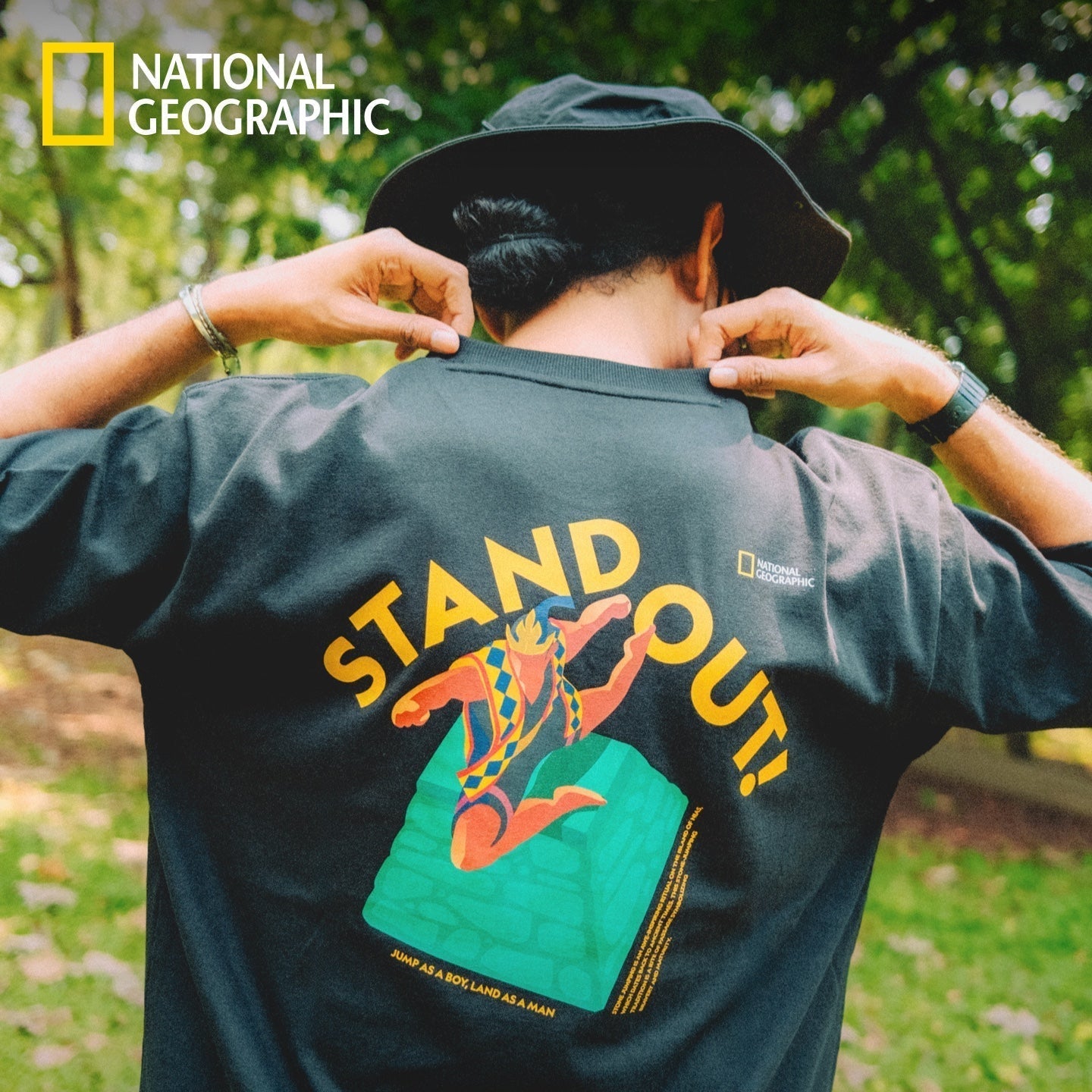 Indonesia Nias Jump T-Shirt Review: A Black Tee Inspired by Nias Stone Jumping