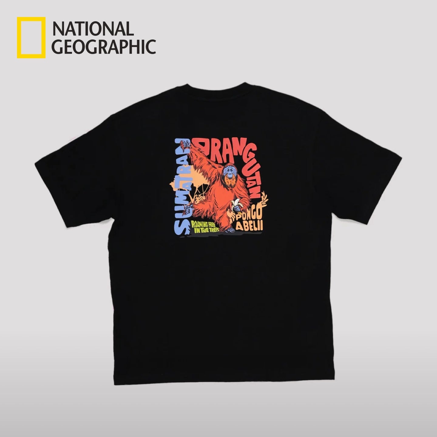 Discover the Iconic Sumatran Orangutan Through This National Geographic T-Shirt