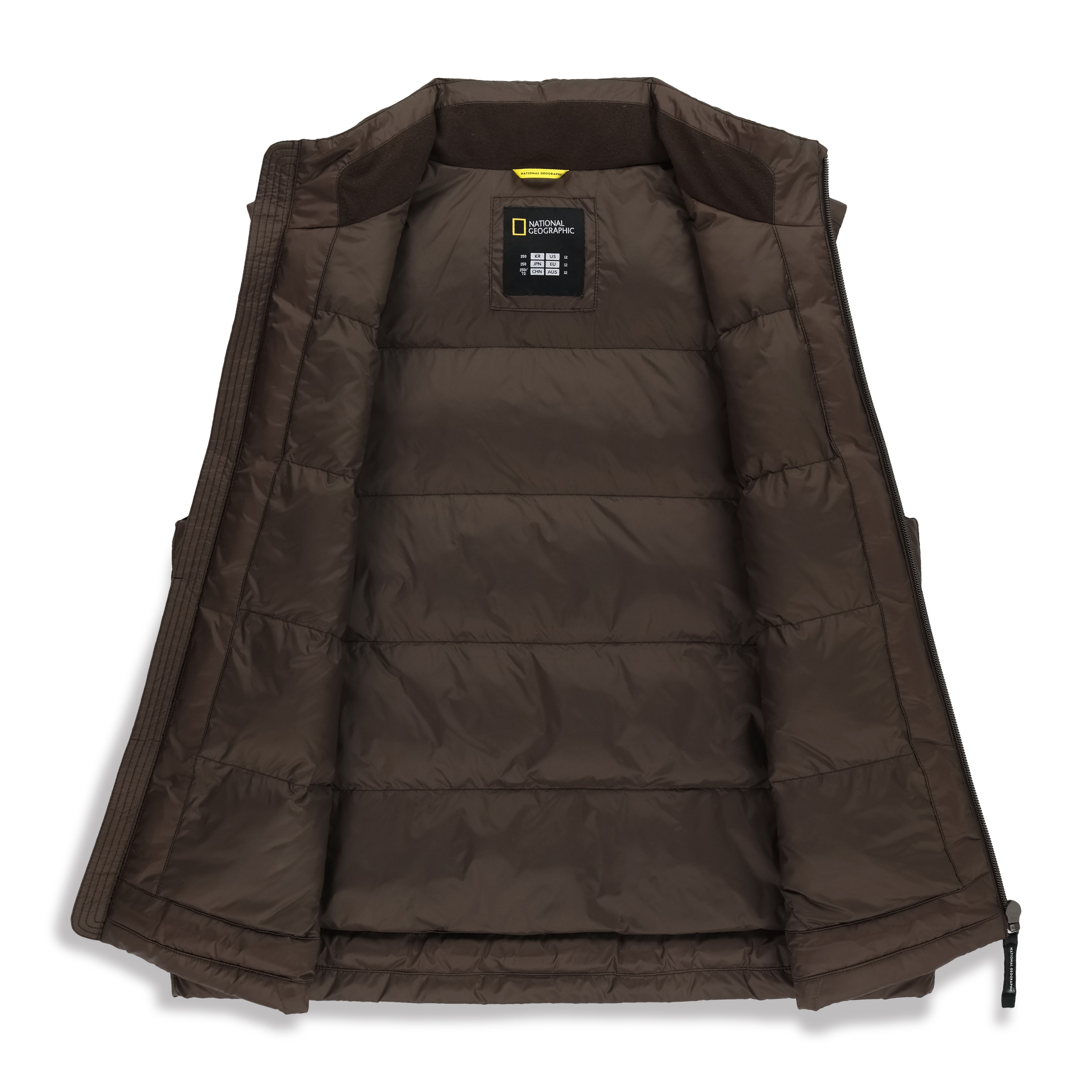 [PERTEX] KIDS GRAPHENE PADDING VEST BROWN