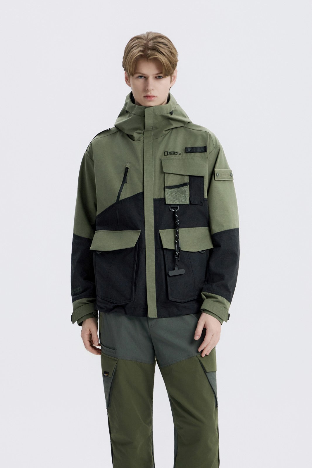 NRN WINDSTOPPER BY GORE-TEX LABS ARAMID UTILITY 2L JACKET MILITARY KHAKI