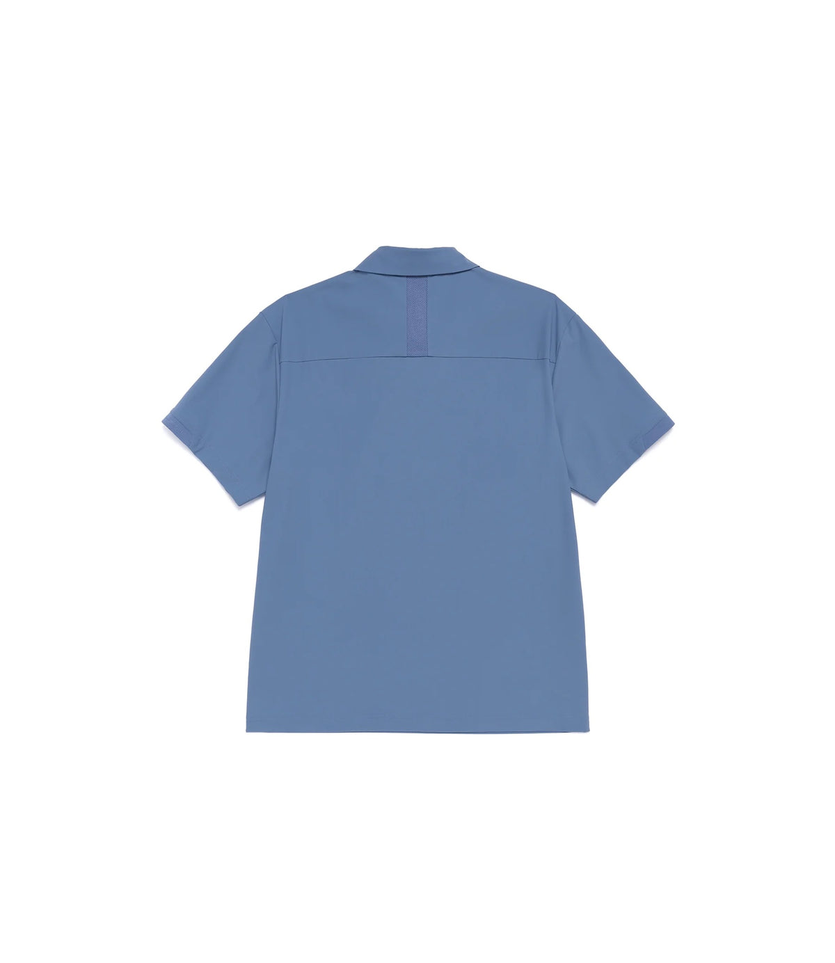 COOLING STRETCH SHORT SLEEVE POLO SHIRT MIDDLE BLUE