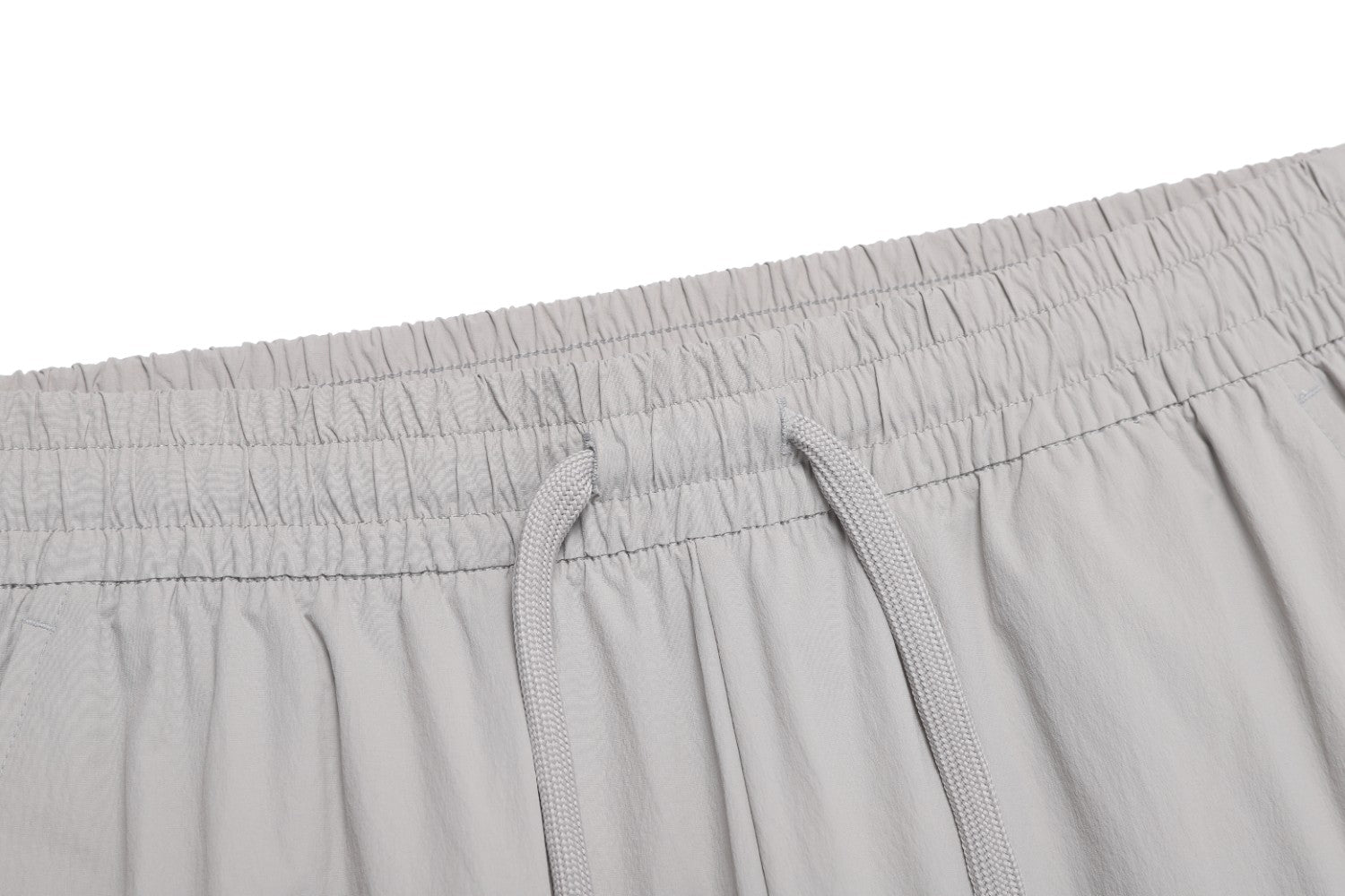 ADELIE STRETCH SEMI LOOSE FIT CARGO JOGGER PANTS L/GREY