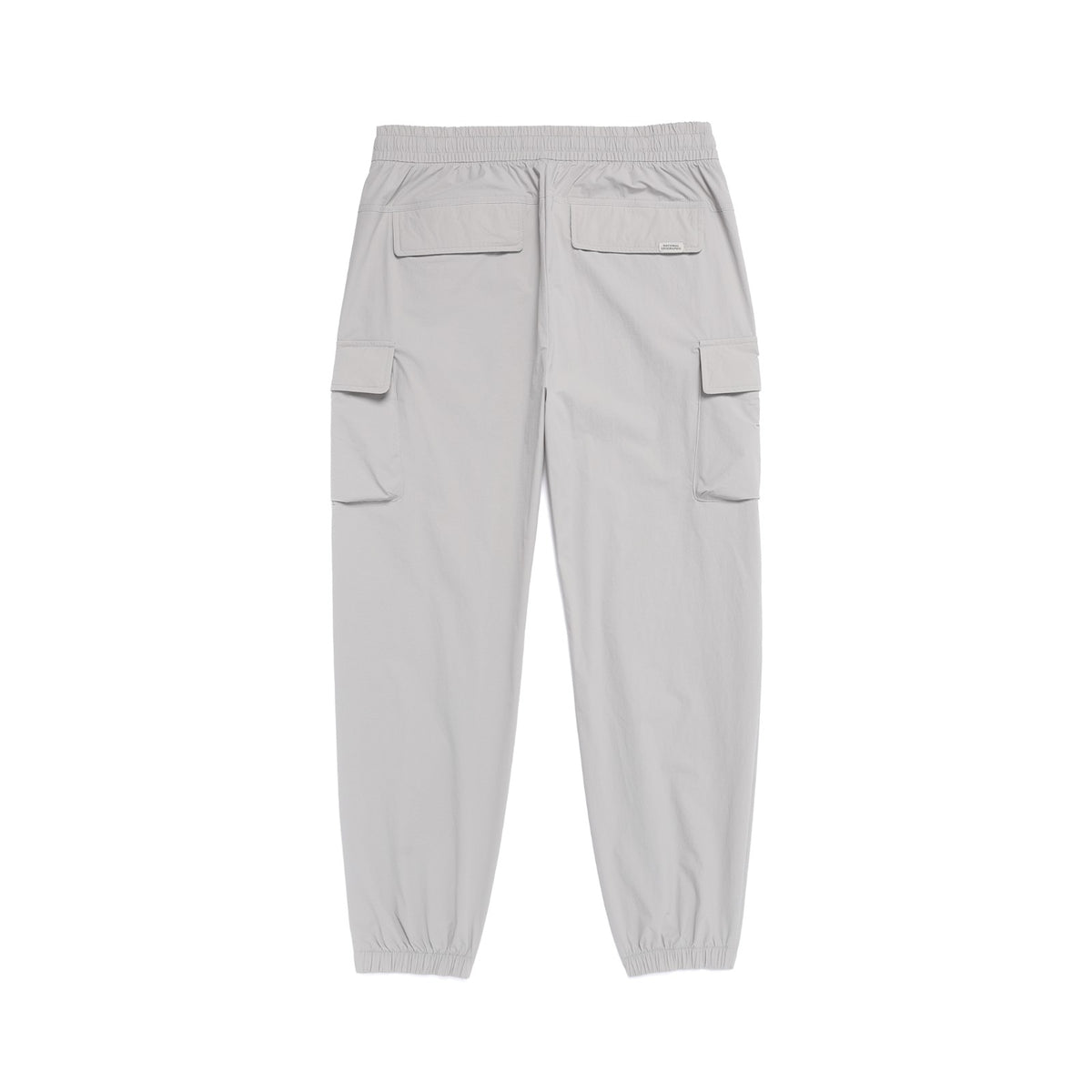 ADELIE STRETCH SEMI LOOSE FIT CARGO JOGGER PANTS L/GREY