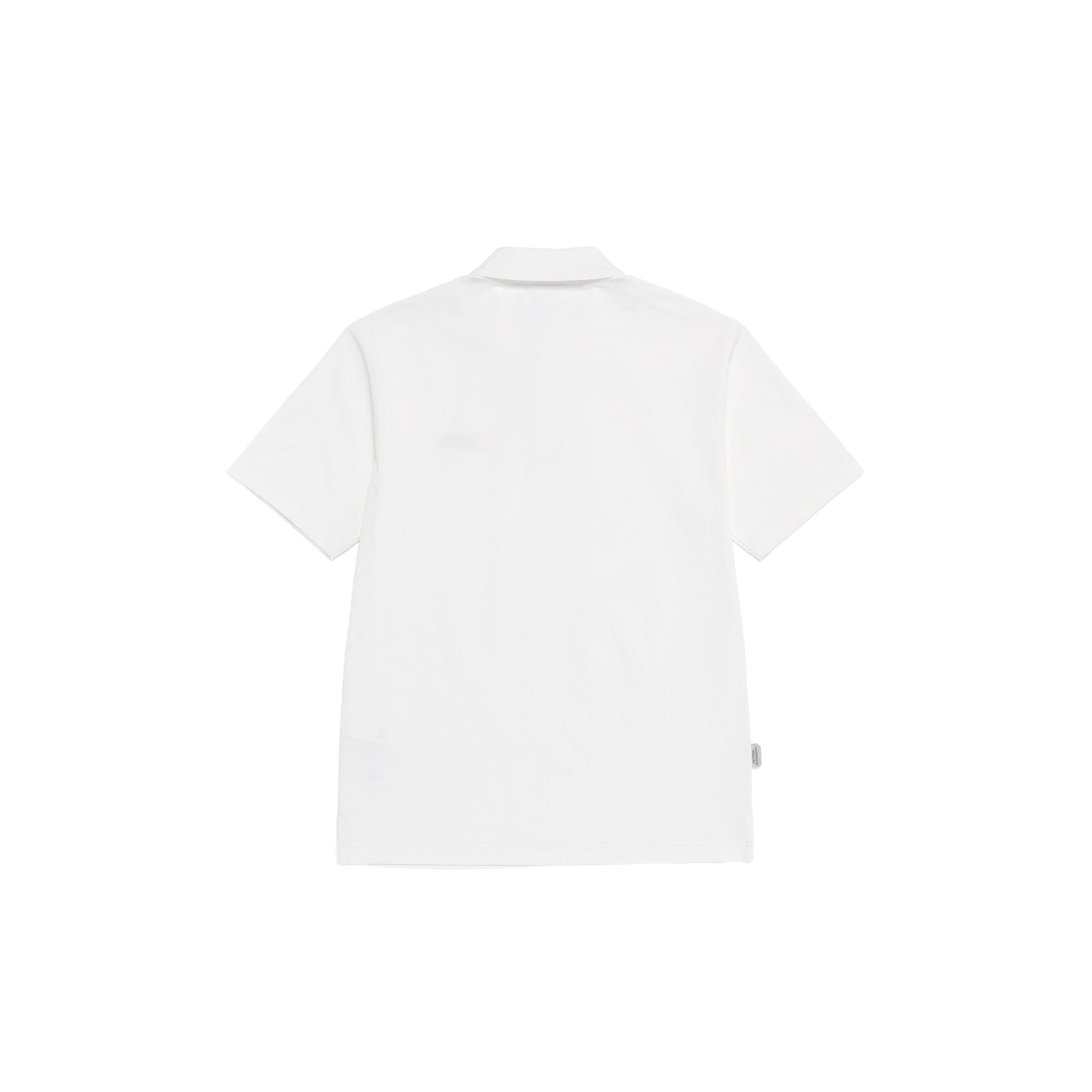CARIDI PIQUE SHORT SLEEVE COLLAR T-SHIRT O/WHITE