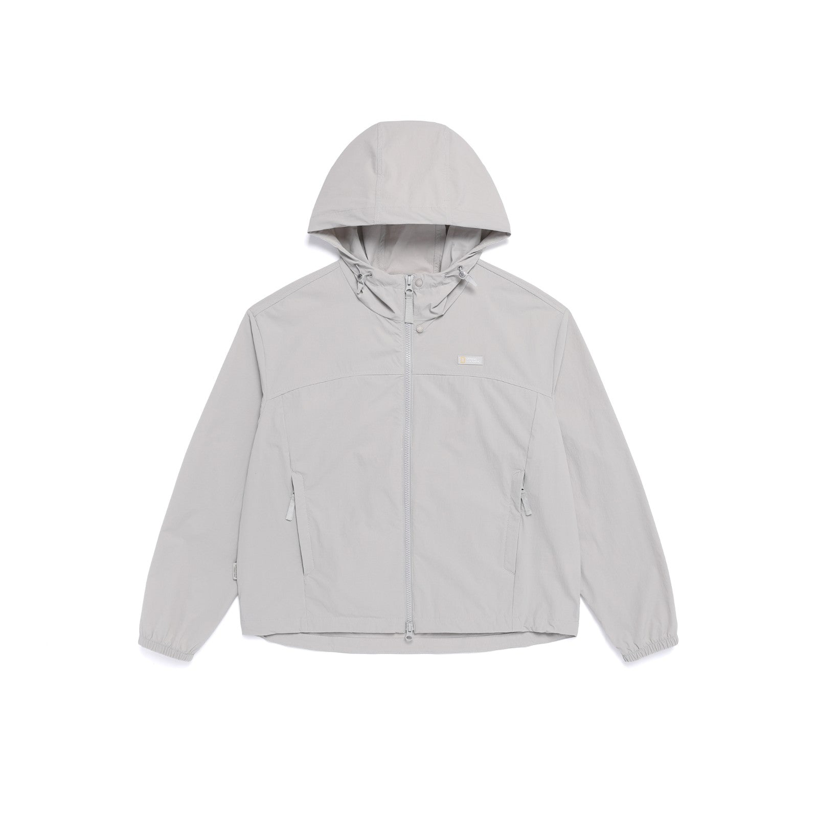 WOMEN'S ADELIE COOL-TOUCH STRETCH OVERFIT HOODED FULL ZIP-UP L/GREY