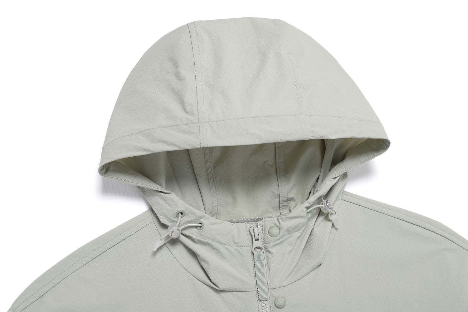 WOMEN'S ADELIE COOL-TOUCH STRETCH OVERFIT HOODED FULL ZIP-UP JADE