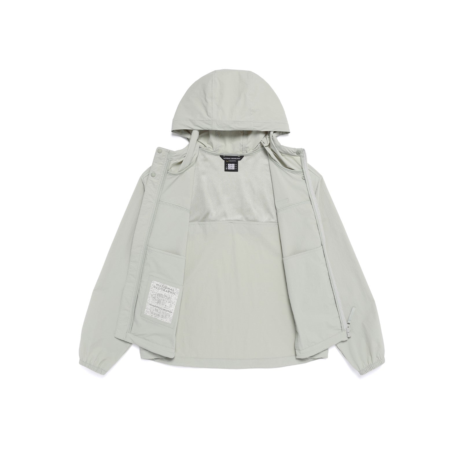 WOMEN'S ADELIE COOL-TOUCH STRETCH OVERFIT HOODED FULL ZIP-UP JADE