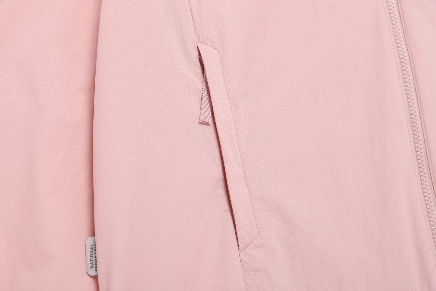 WOMEN'S ADELIE COOL-TOUCH STRETCH OVERFIT HOODED FULL ZIP-UP SILVER PINK