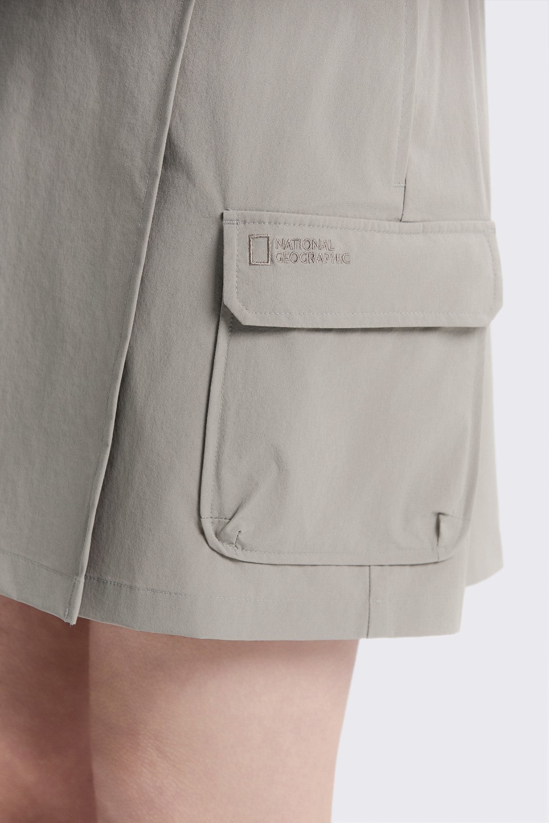 WOMEN'S CASSIA POCKET SKIRT GREYISH BEIGE