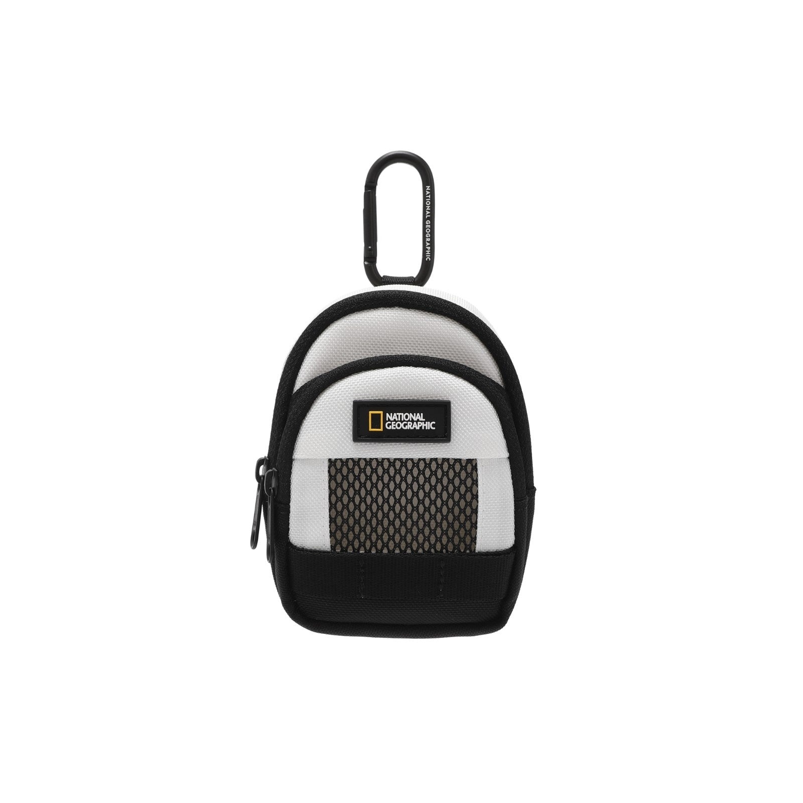 MESH BACKPACK POUCH WHITE