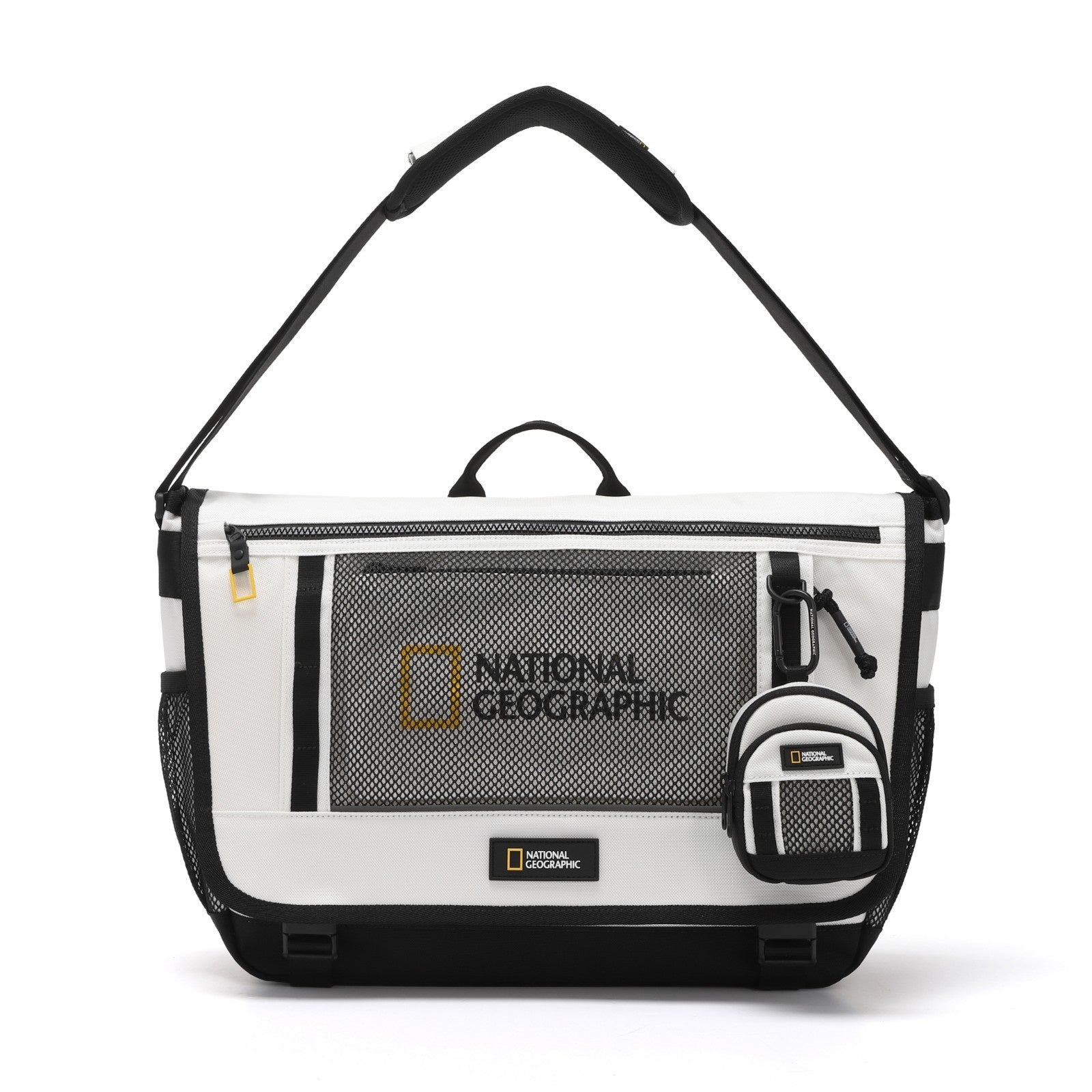 PACHI MESSENGER BAG 16" WHITE