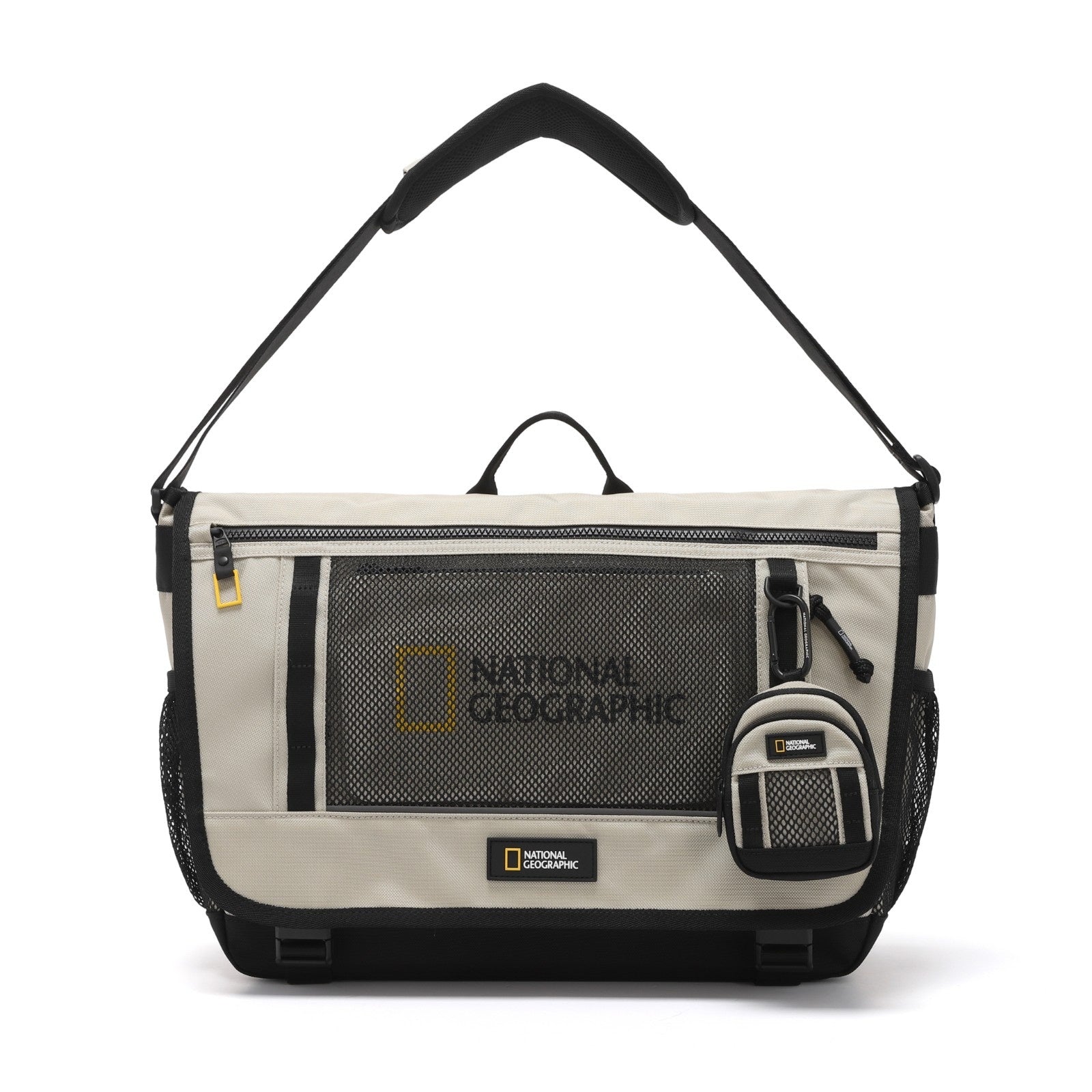 PACHI MESSENGER BAG 16" BEIGE