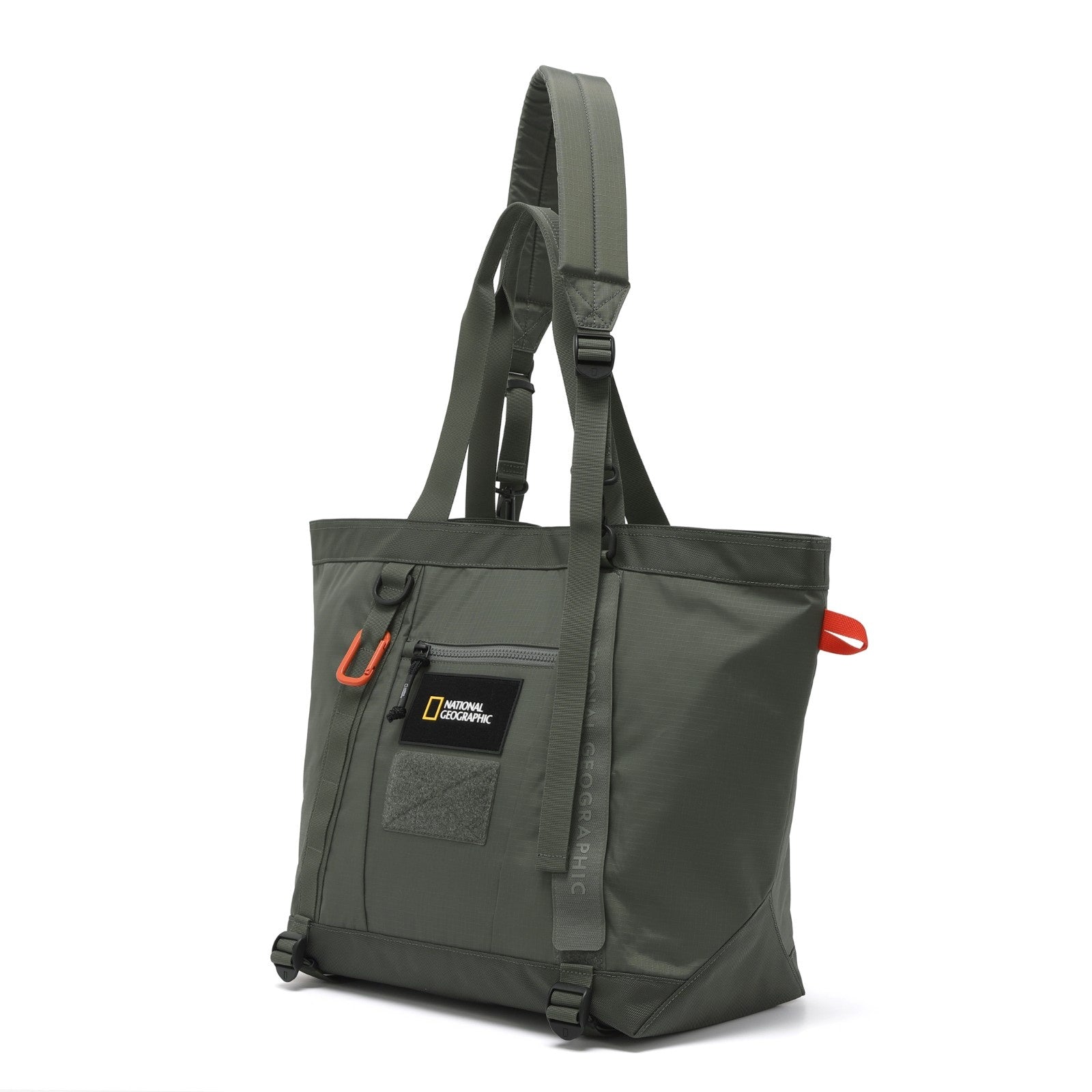 CREST TOTE BACK KHAKI