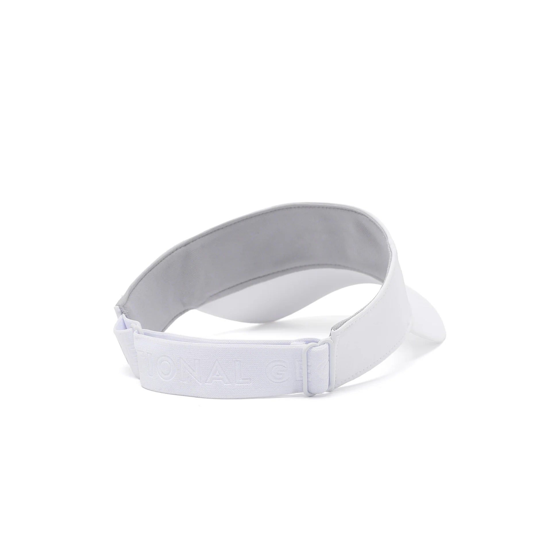 SMALL LOGO SUNVISOR WHITE