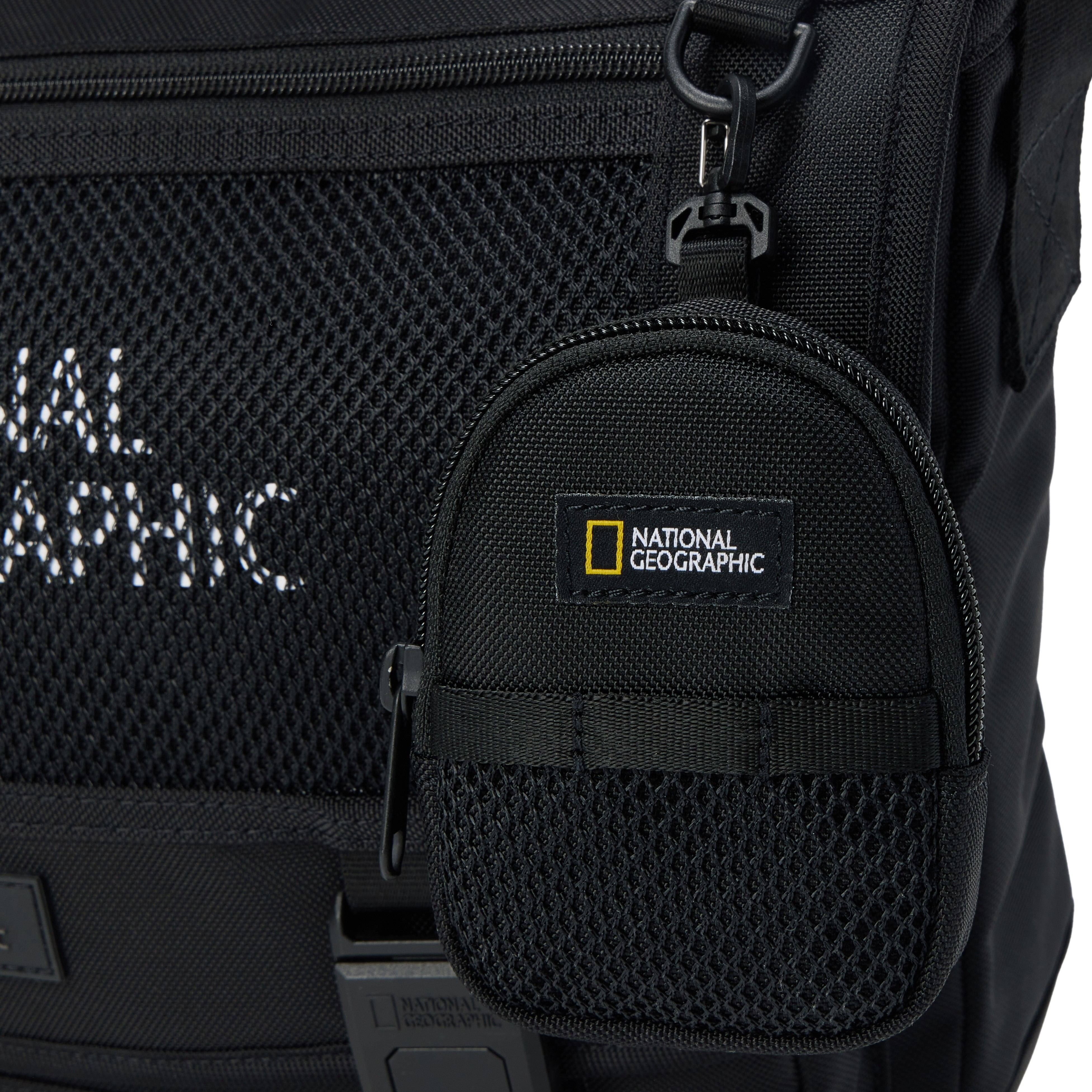 KIDS MESH MESSENGER BAG BLACK