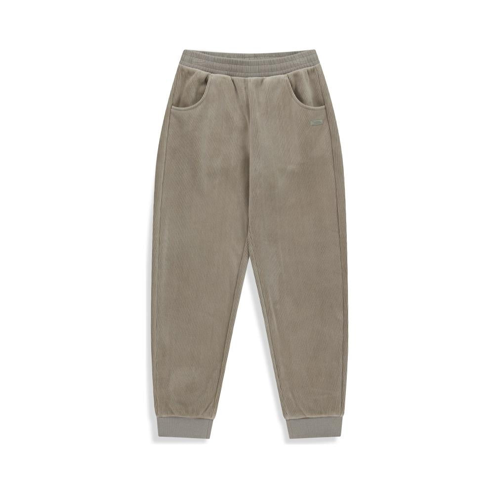 KIDS CORDUROY TRAINING PANTS BEIGE