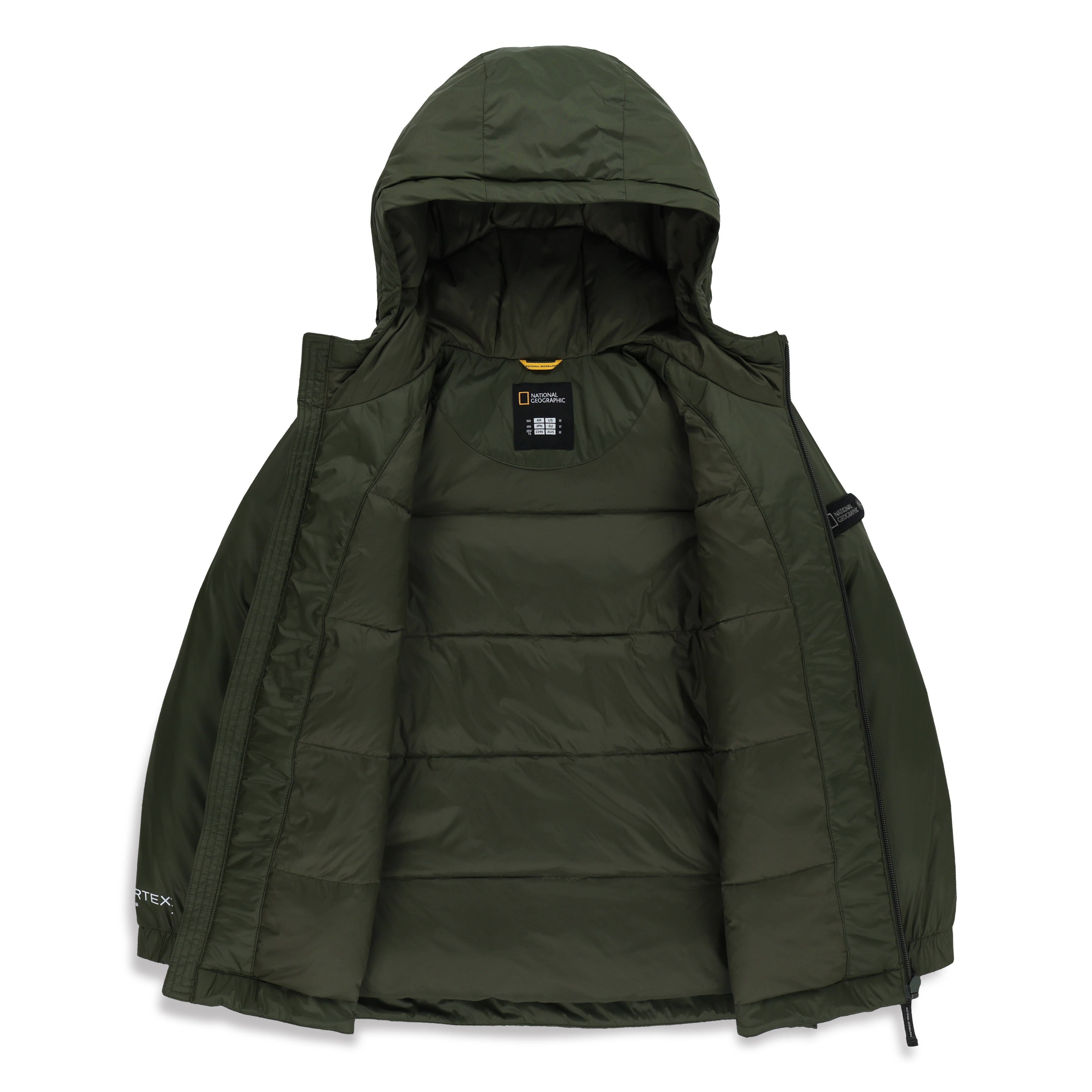 [PERTEX] KIDS GRAPHENE PADDING JUMPER KHAKI