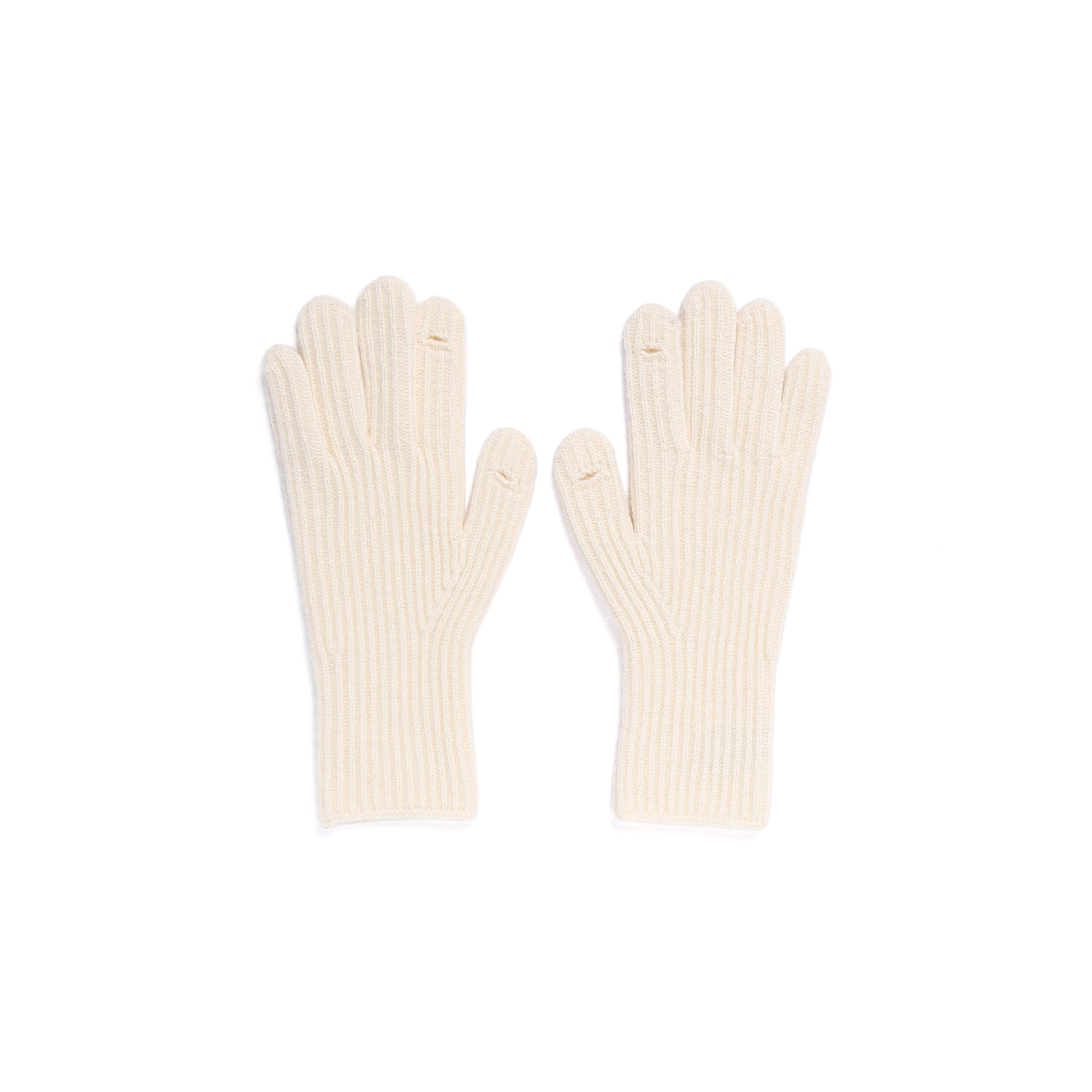 COZY KNIT GLOVES IVORY