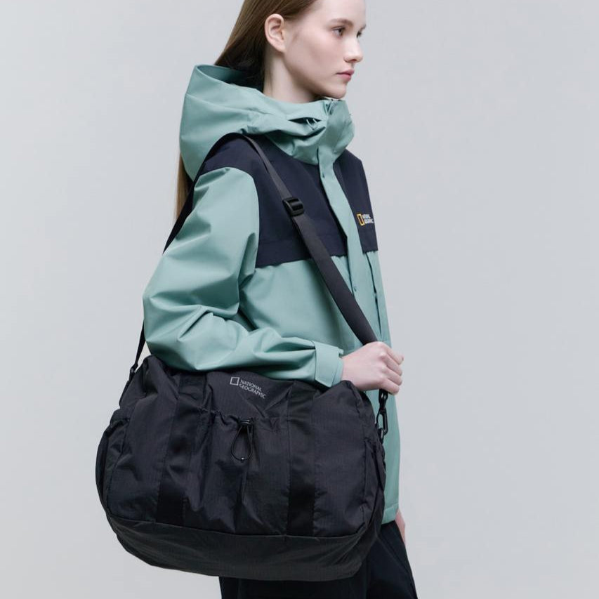 PACKABLE TOTE BAG BLACK