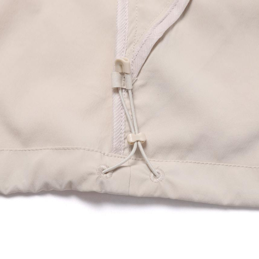 WOMEN FROZEN CUBE STANDNECK WINDBREAKER OAK BEIGE