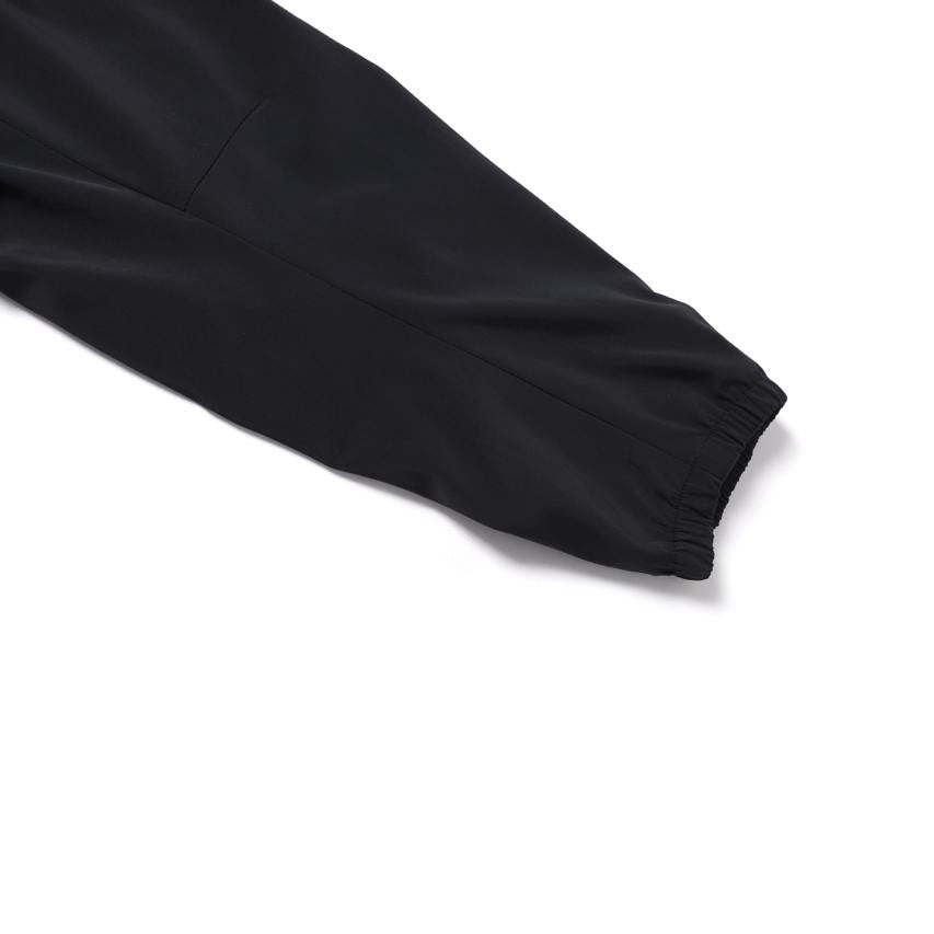 WOMEN FROZEN CUBE STANDNECK WINDBREAKER CARBON BLACK