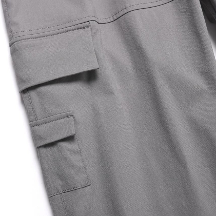 SMALL POCKET DETAILED CARGO JOGGER PANTS IRON GREY