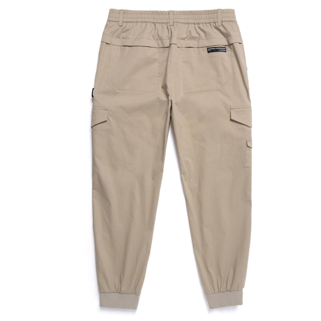 SMALL POCKET DETAILED CARGO JOGGER PANTS SAND BEIGE