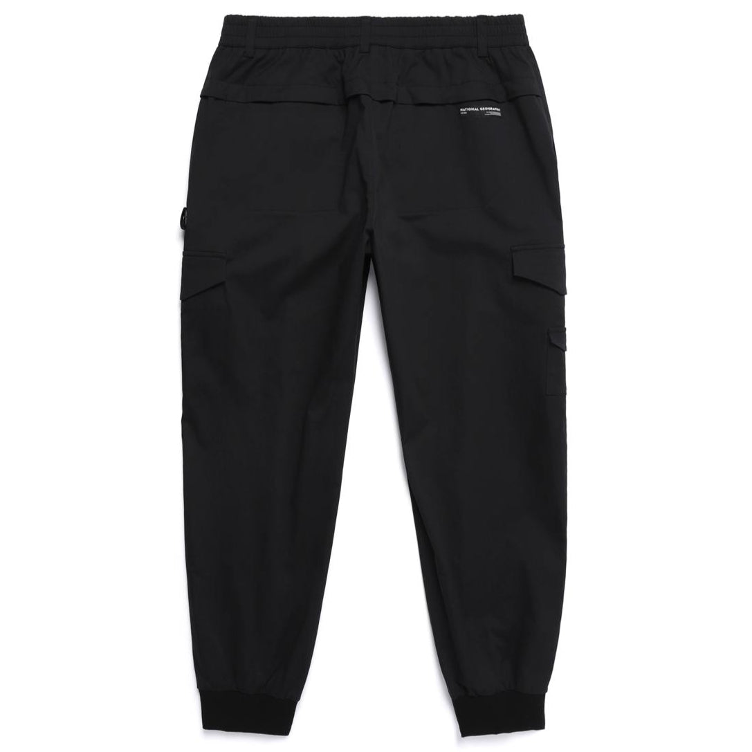 SMALL POCKET DETAILED CARGO JOGGER PANTS CARBON BLACK