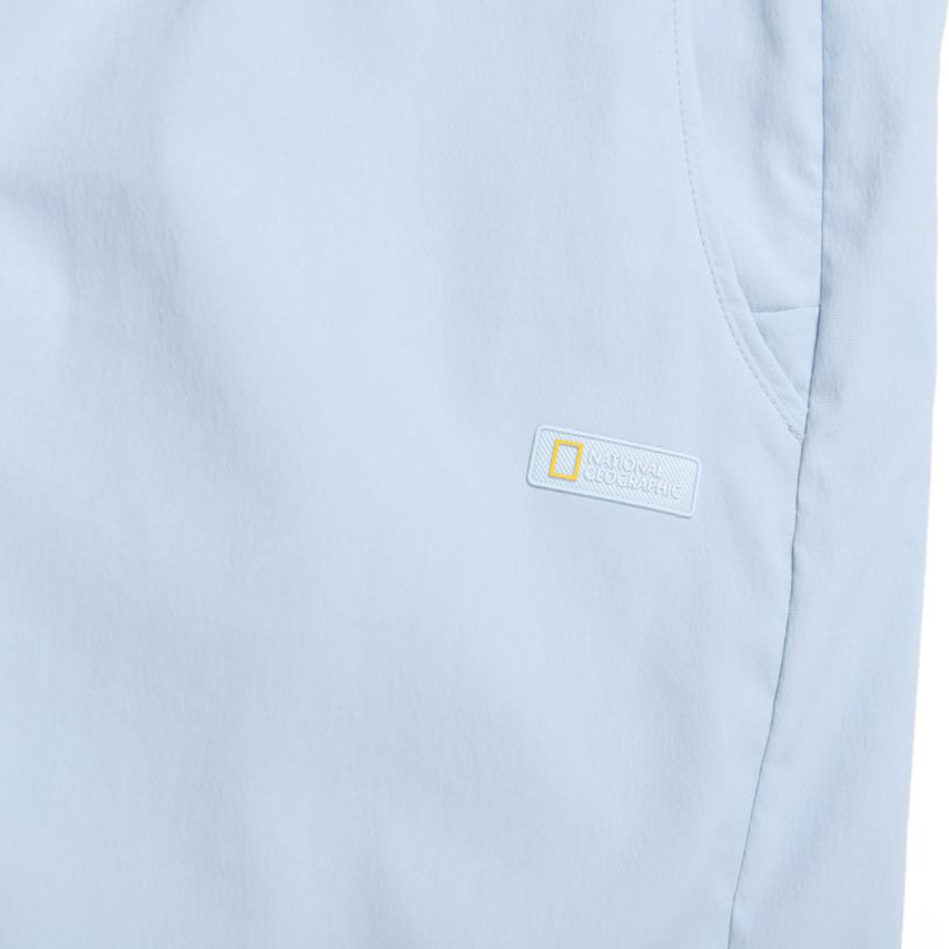 WOMEN FROZEN CUBE BOARD SHORTS L/BLUE