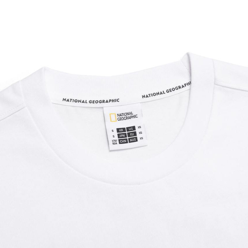 REGEN CONSTELLATION GRAPHIC SEMI-OVER FIT SHORT SLEEVE T-SHIRT WHITE