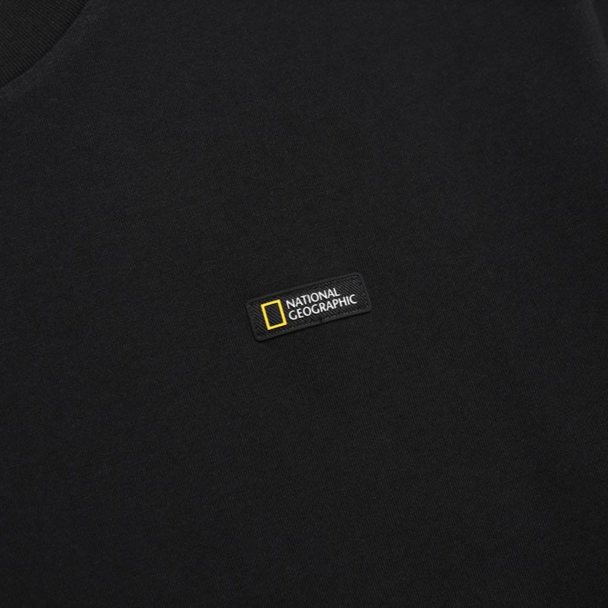 REGEN CONSTELLATION GRAPHIC SEMI-OVER FIT SHORT SLEEVE T-SHIRT CARBON BLACK