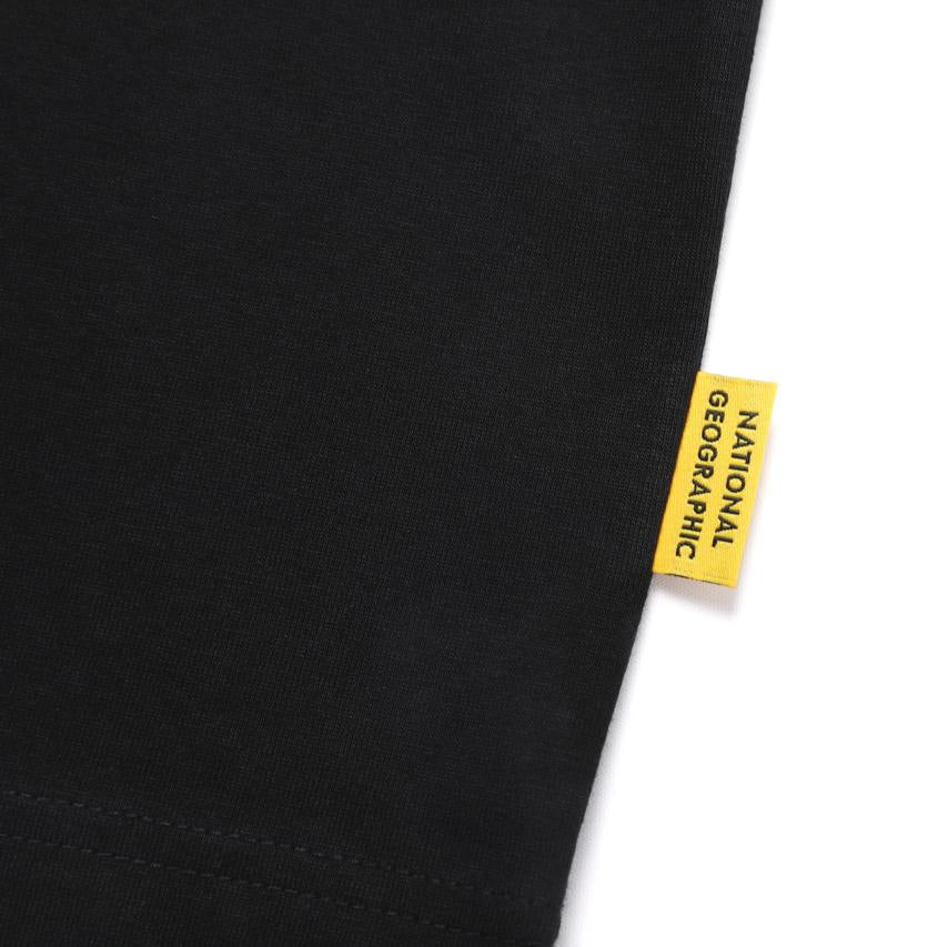 REGEN CONSTELLATION GRAPHIC SEMI-OVER FIT SHORT SLEEVE T-SHIRT CARBON BLACK