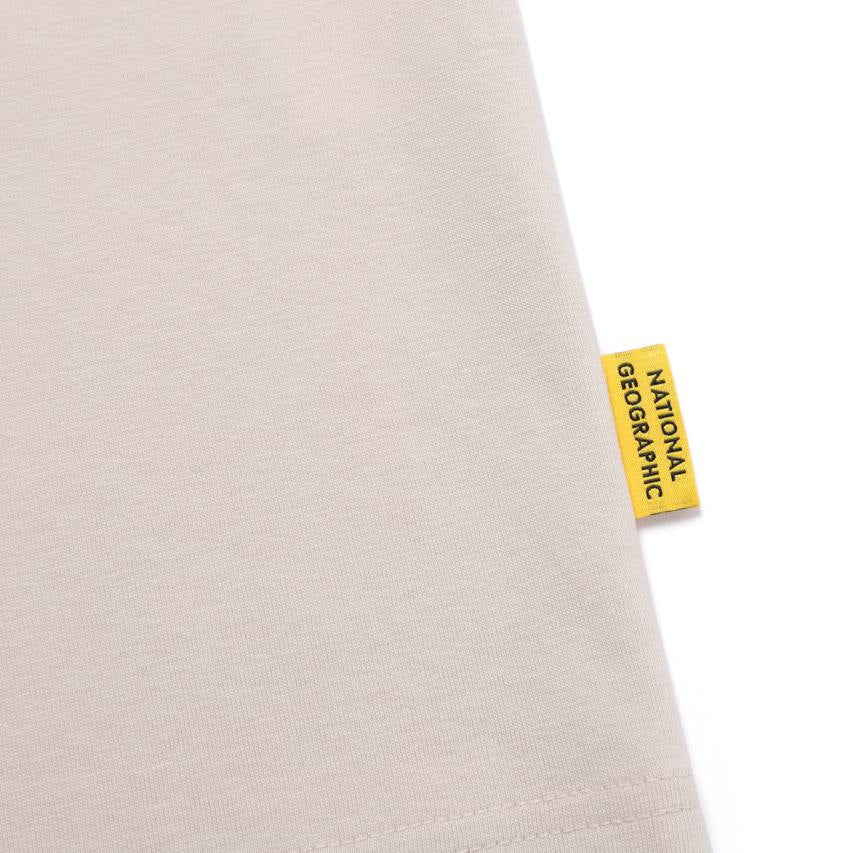 REGEN CONSTELLATION GRAPHIC SEMI-OVER FIT SHORT SLEEVE T-SHIRT OAK BEIGE