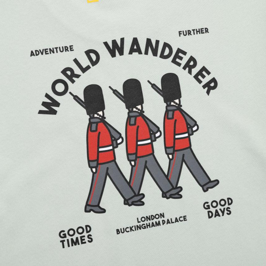 OVIS UNISEX WANDERER SEMI OVER FIT SHORT SLEEVE T-SHIRT MINT