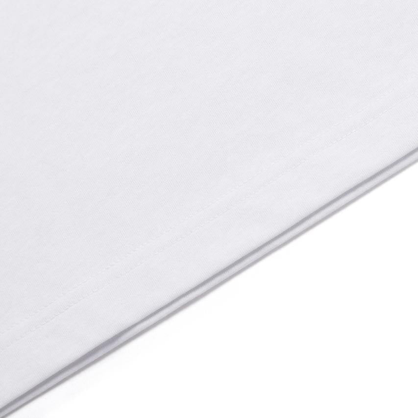 OVIS UNISEX WANDERER SEMI OVER FIT SHORT SLEEVE T-SHIRT WHITE