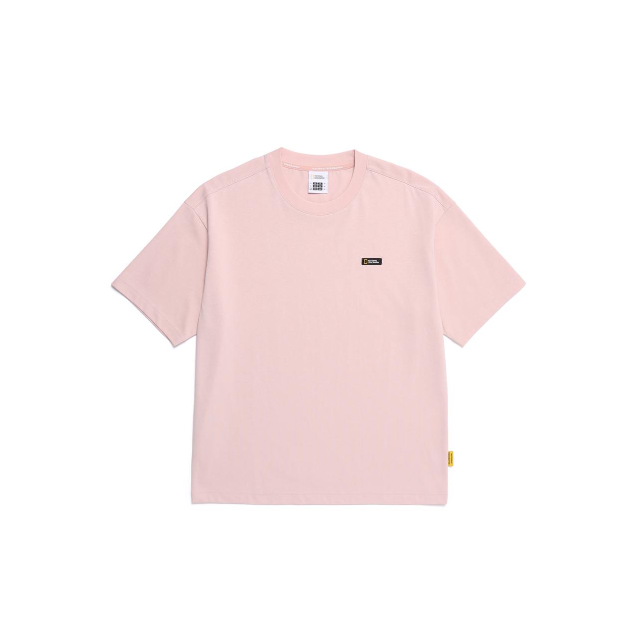 OVIS EUROPE LANDMARK SEMI OVER FIT SHORT SLEEVE T-SHIRT L/PINK