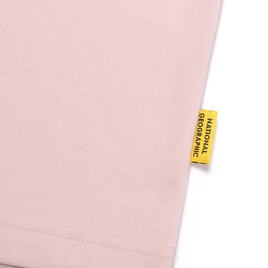 OVIS EUROPE LANDMARK SEMI OVER FIT SHORT SLEEVE T-SHIRT L/PINK