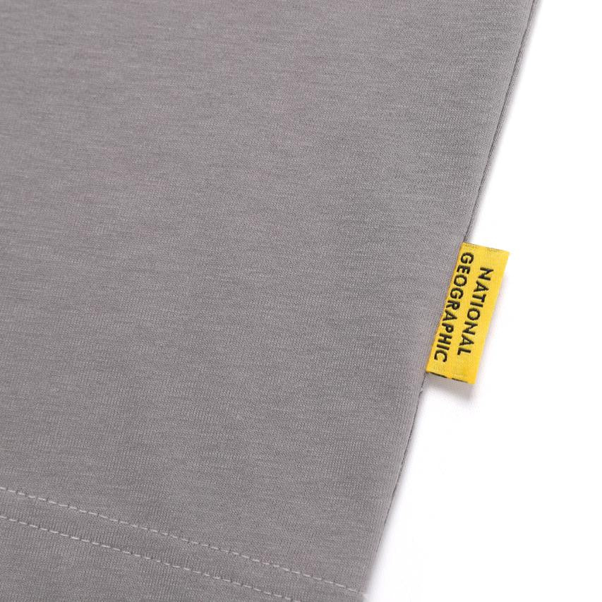 OVIS EUROPE LANDMARK SEMI OVER FIT SHORT SLEEVE T-SHIRT STONE GREY