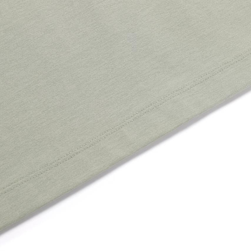 CROW COOL MAX WORLD MAP BASIC FIT SHORT SLEEVE T-SHIRT GREEN OLIVE