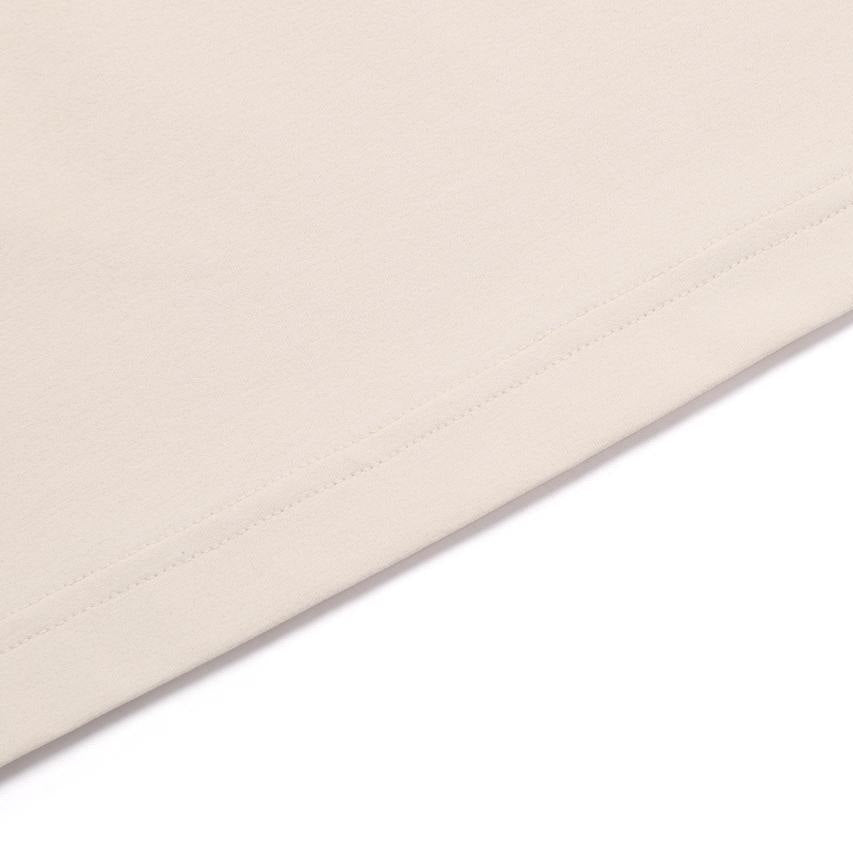 CROW COOL MAX BARCELONA SEMI OVER FIT SHORT SLEEVE T-SHIRT L/BEIGE