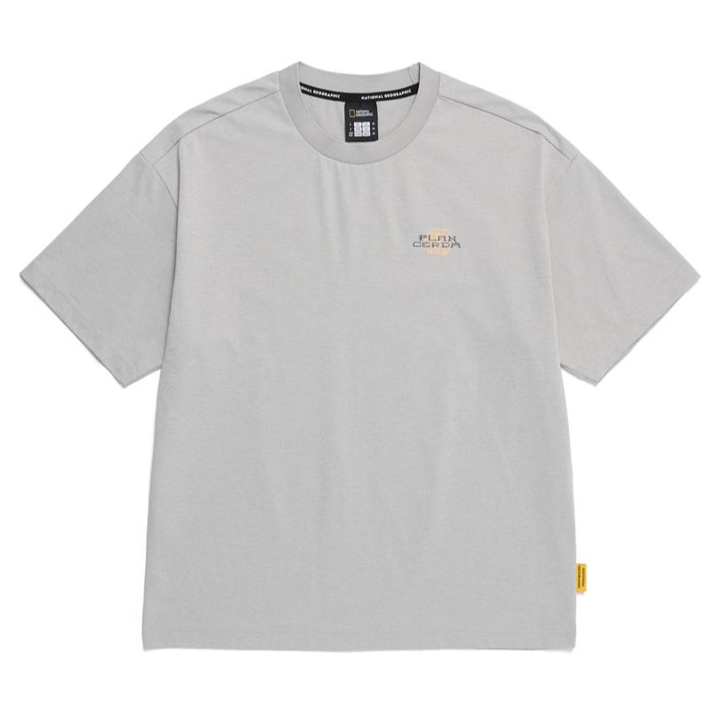 CROW COOL MAX BARCELONA SEMI OVER FIT SHORT SLEEVE T-SHIRT AGATE GREY