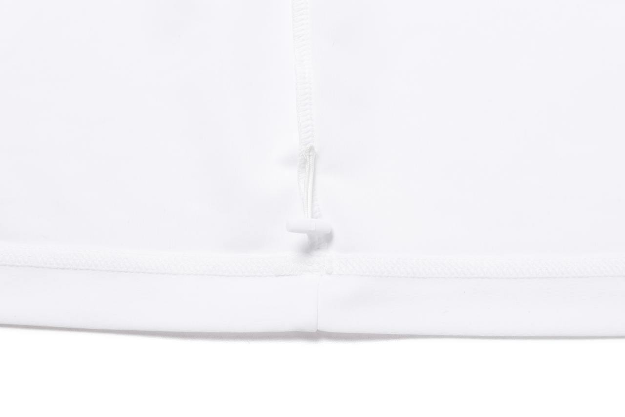SEMI-OVER FIT LONG SLEEVE WATER T-SHIRT WHITE