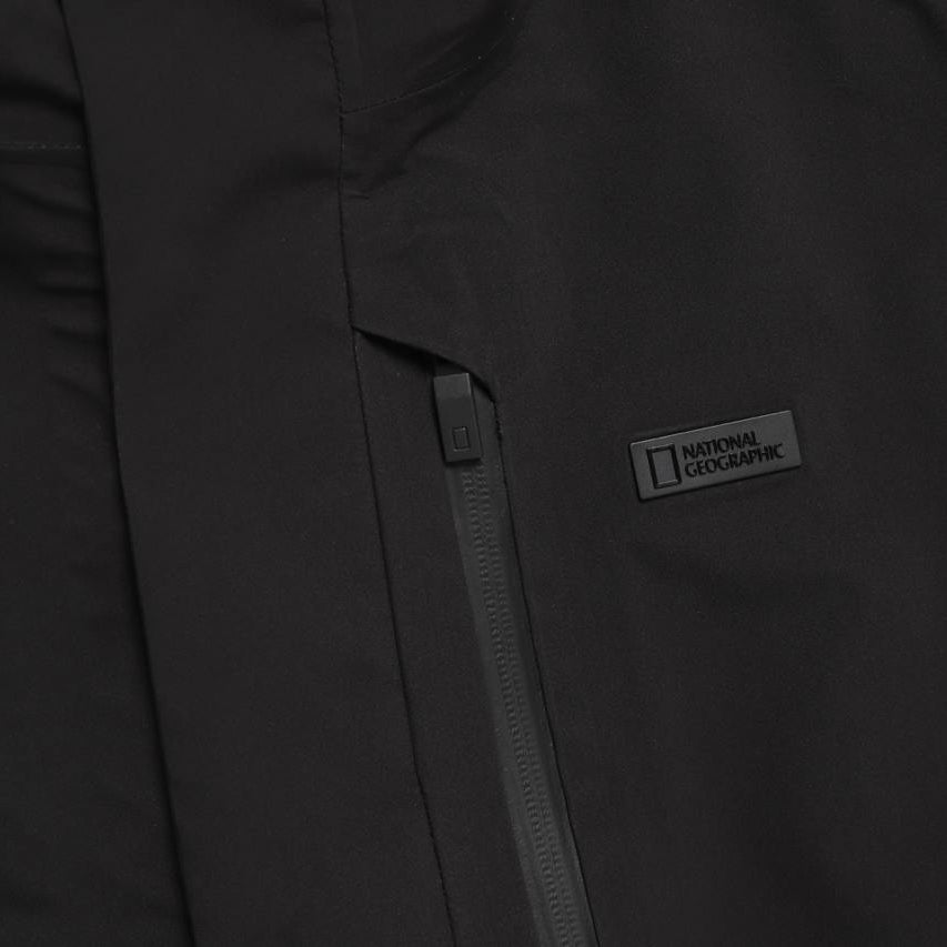 [GORE-TEX] Urban 3L Hooded Water Resistant Jacket CARBON BLACK