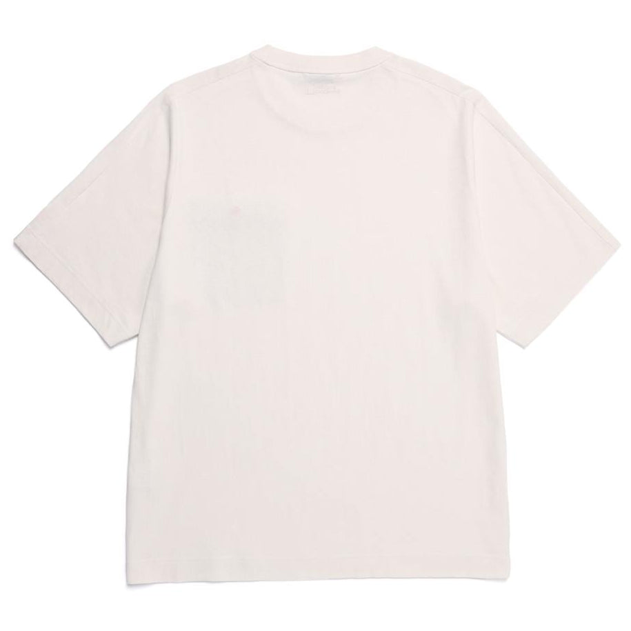 WOVEN POKET SEMI OVER FIT T-SHIRT IVORY