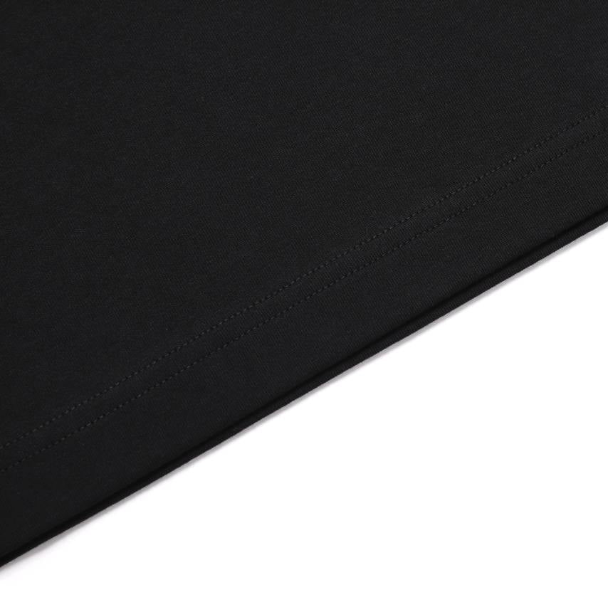 SEMI-OVER FIT ANIMAL SHORT SLEEVE T-SHIRT CARBON BLACK