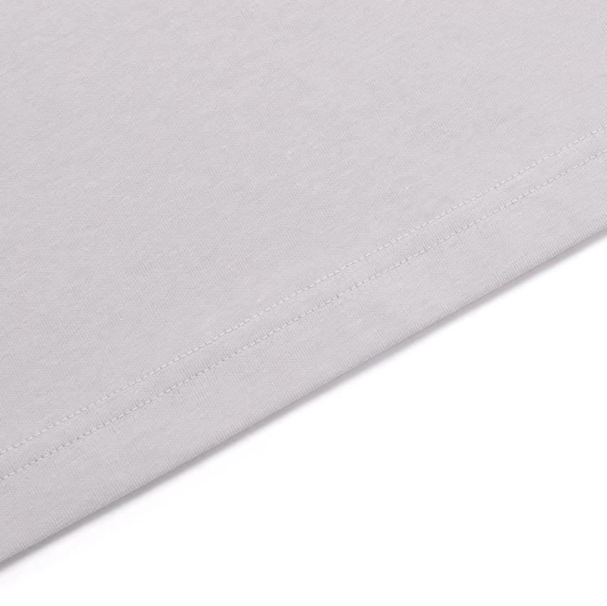 SEMI-OVER FIT ANIMAL SHORT SLEEVE T-SHIRT ICE GREY