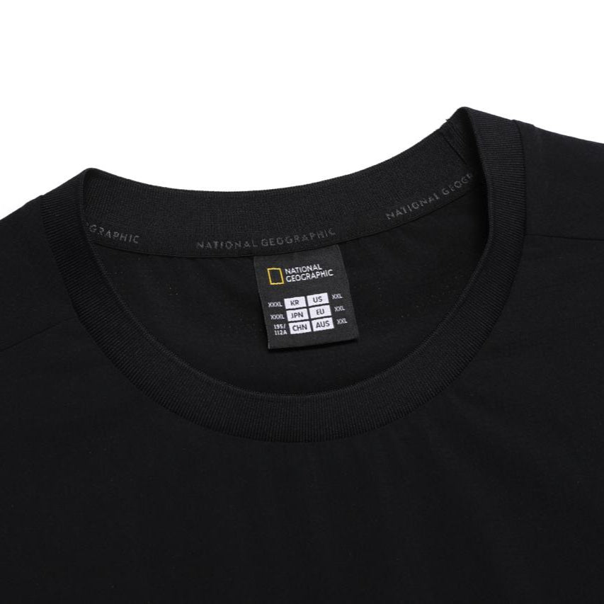AIRDOT FUNCTIONAL BASIC FIT HALF SLEEVE T-SHIRT CARBON BLACK