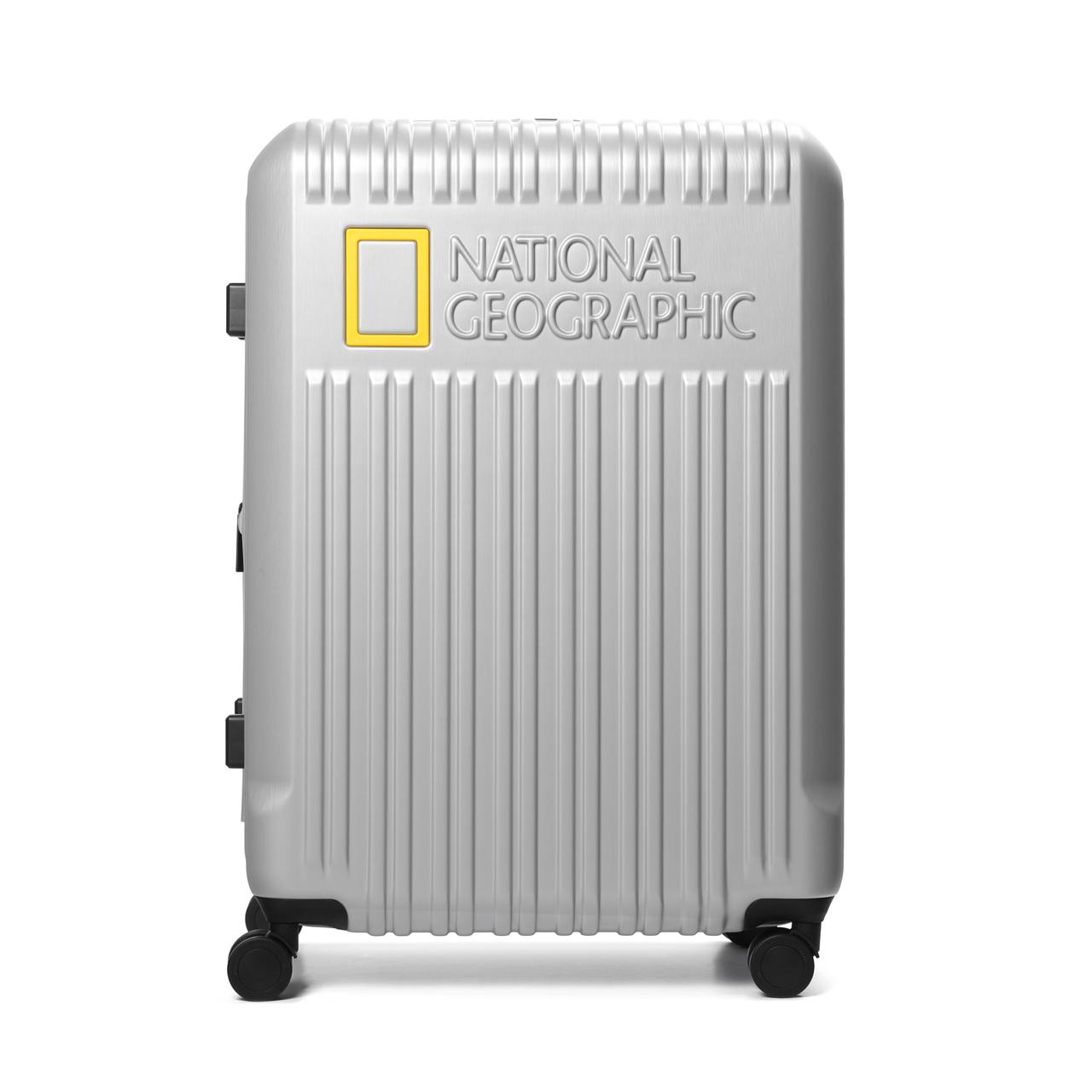 NATIONAL GEOGRAPHIC MATE CARRIER 28 INCH SILVER