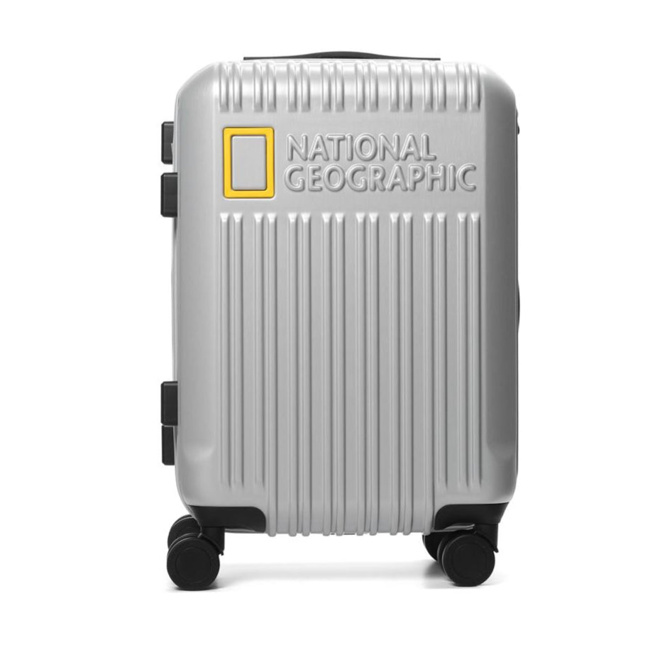 NATIONAL GEOGRAPHIC MATE CARRIER 20 INCH SILVER