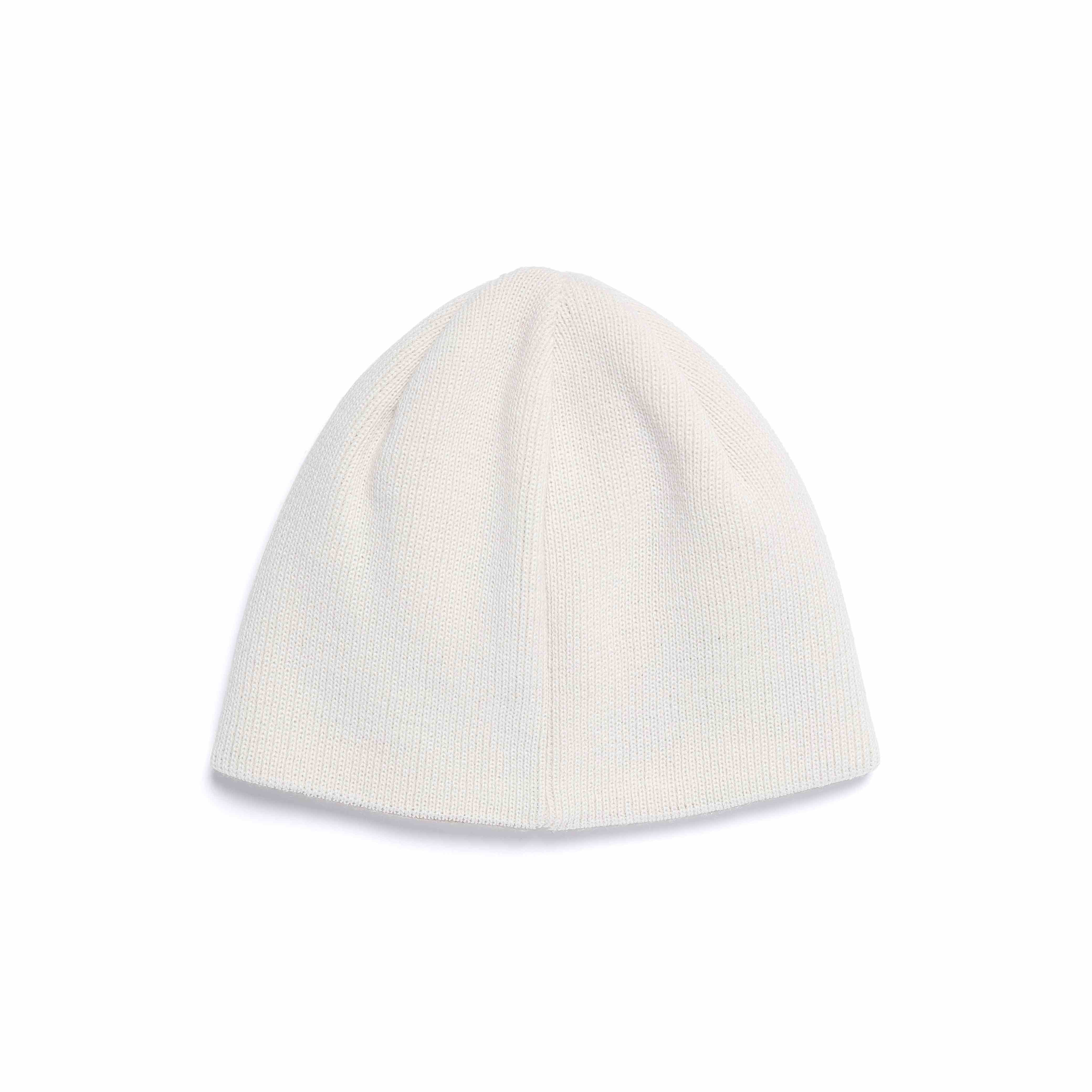 REVERSIBLE BEANIE WHITE